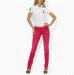 polo ralph lauren cotton t-shirt 2013 retail high collar femmes france big pony lq white green